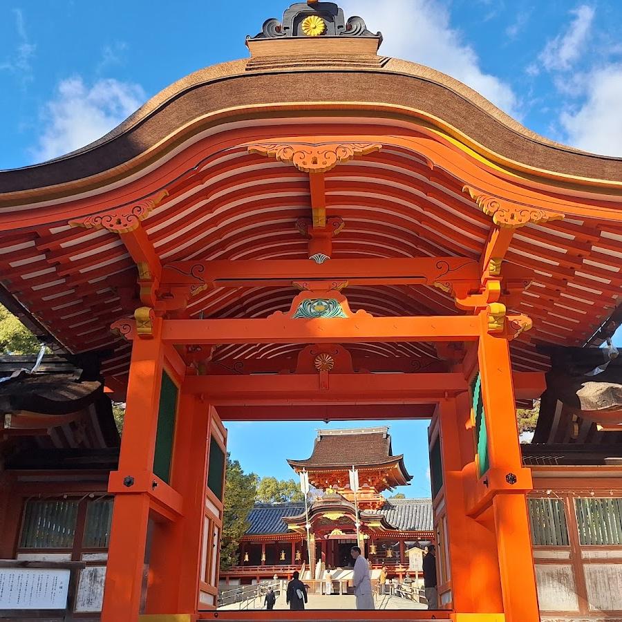 八幡市観光案内図